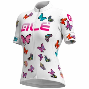 Ale PRR Butterfly women jersey - White
