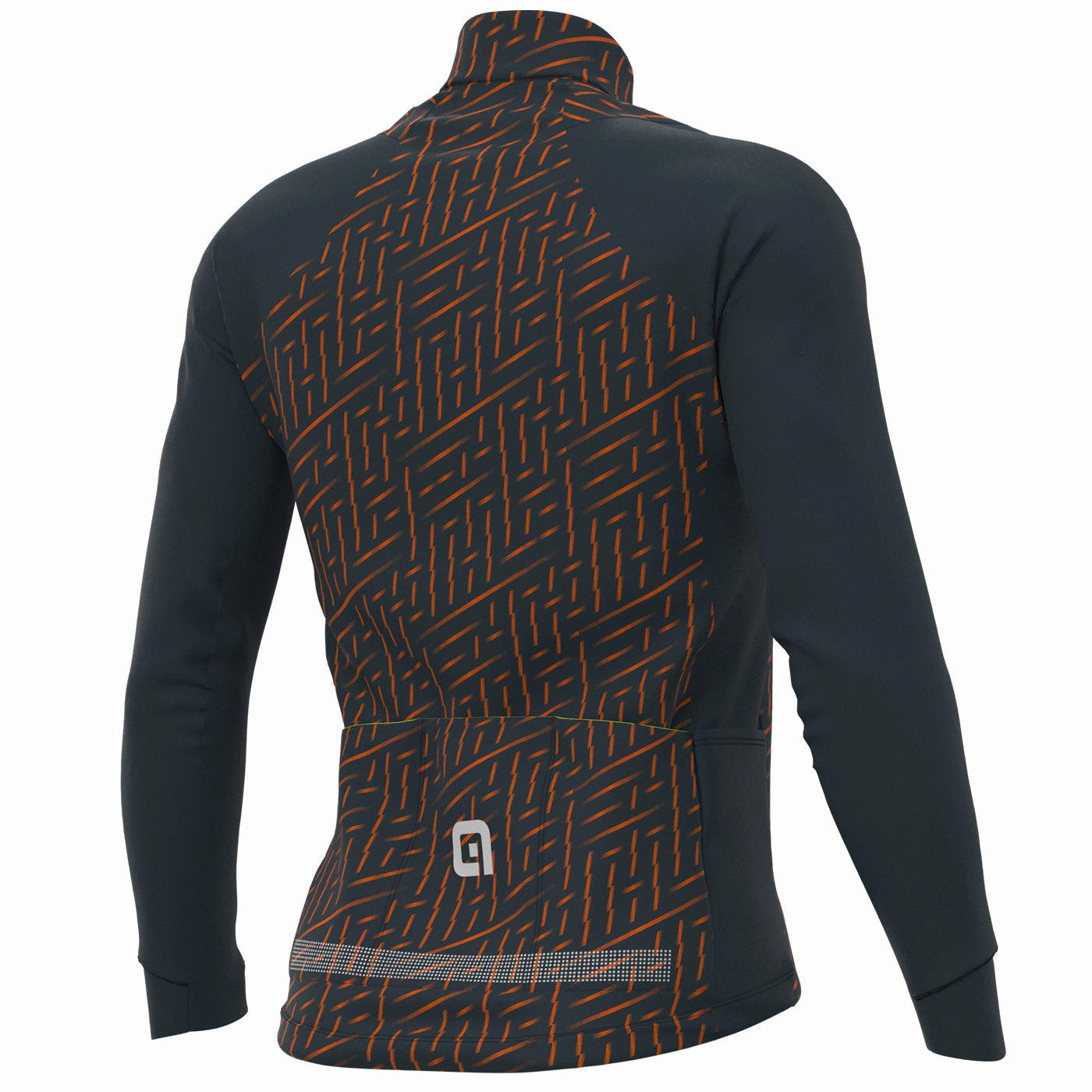 Ale PRR Green Bolt long sleeve jersey - Grey