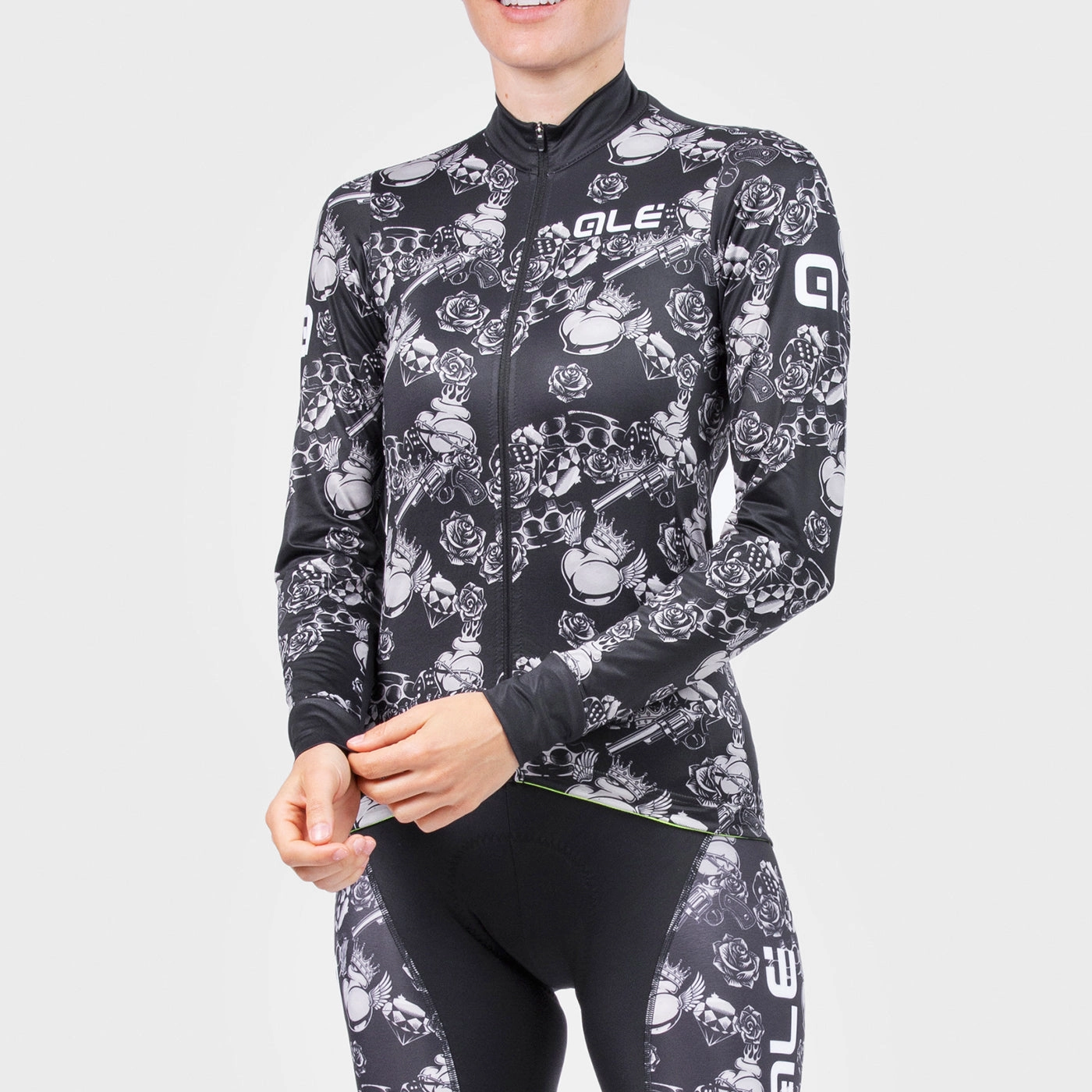 Ale PRR Las Vegas woman long sleeve jersey - Black