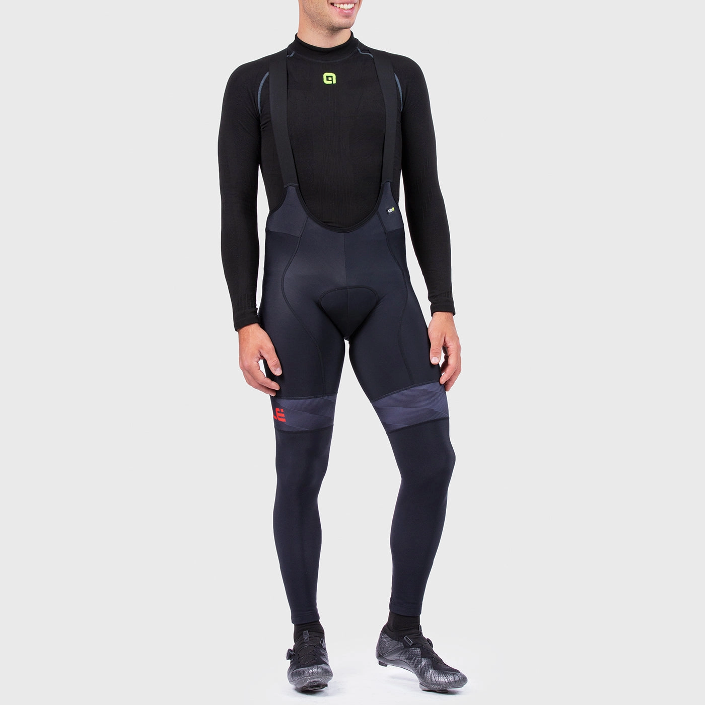 Ale PRR Mild bibtight - Black red