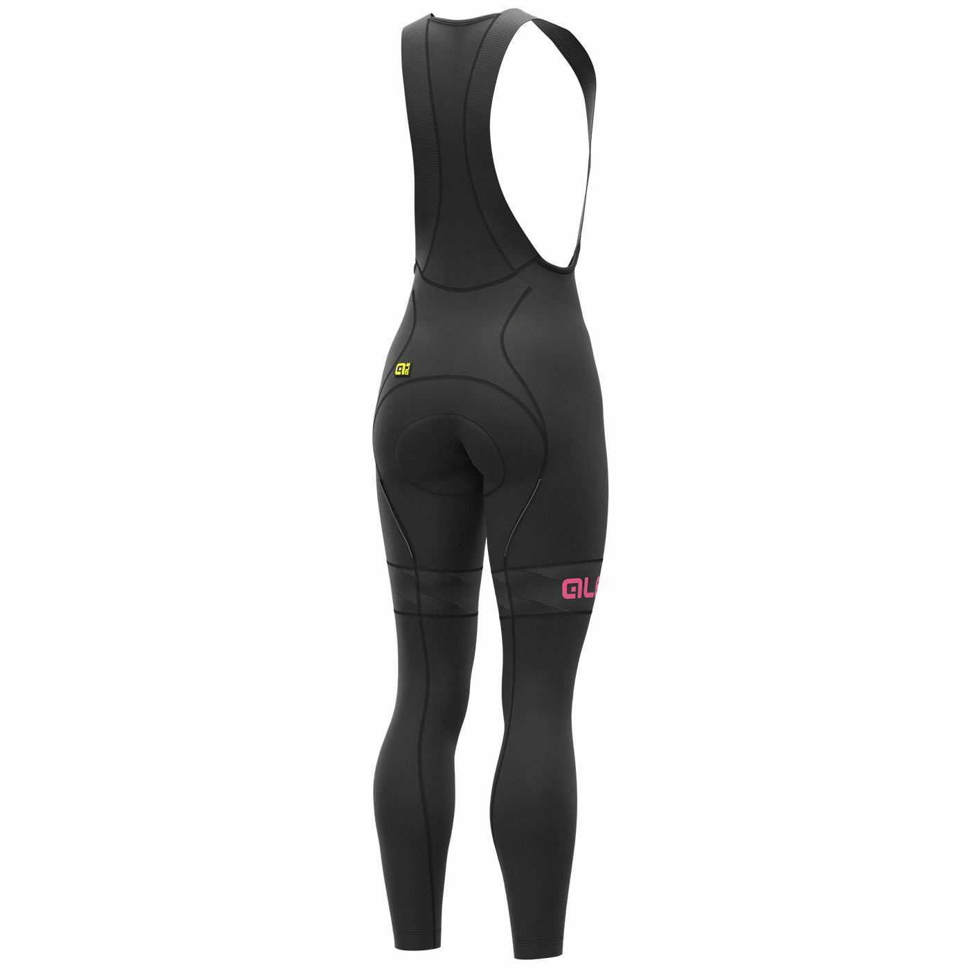 Ale PRR Mild woman bib tight - Black pink