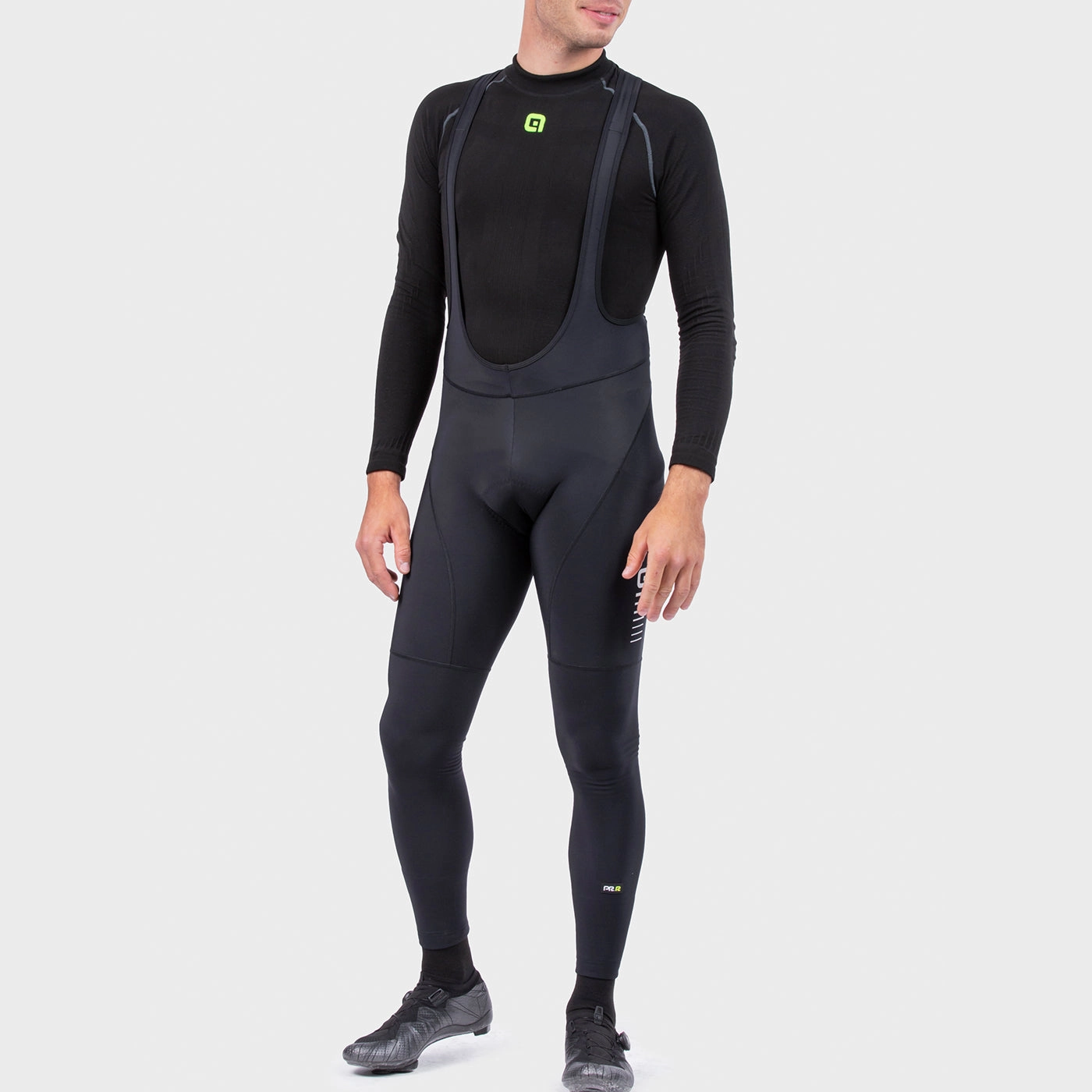 Ale PRR Road bibtight - Black white