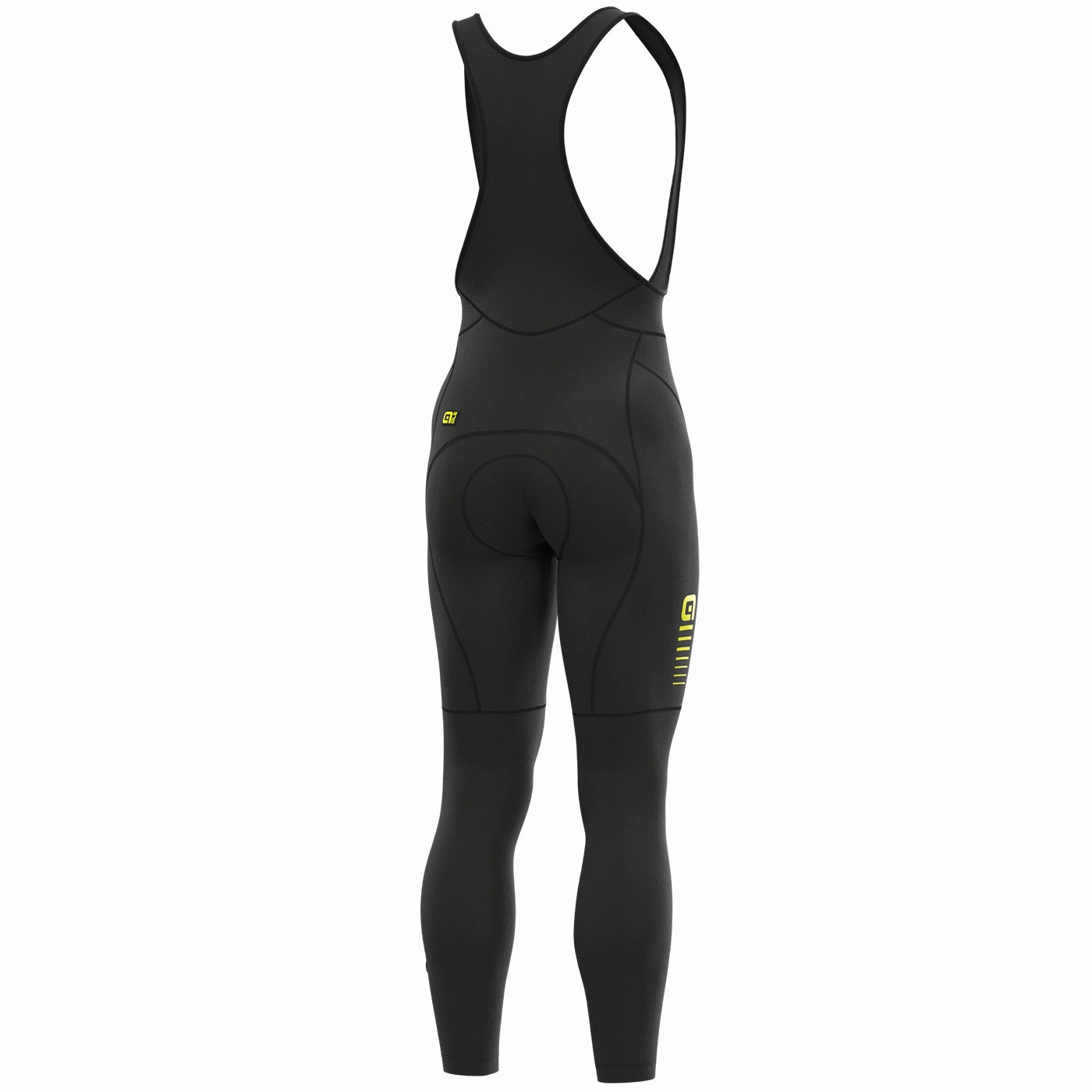 Ale PRR Road bibtight - Black yellow