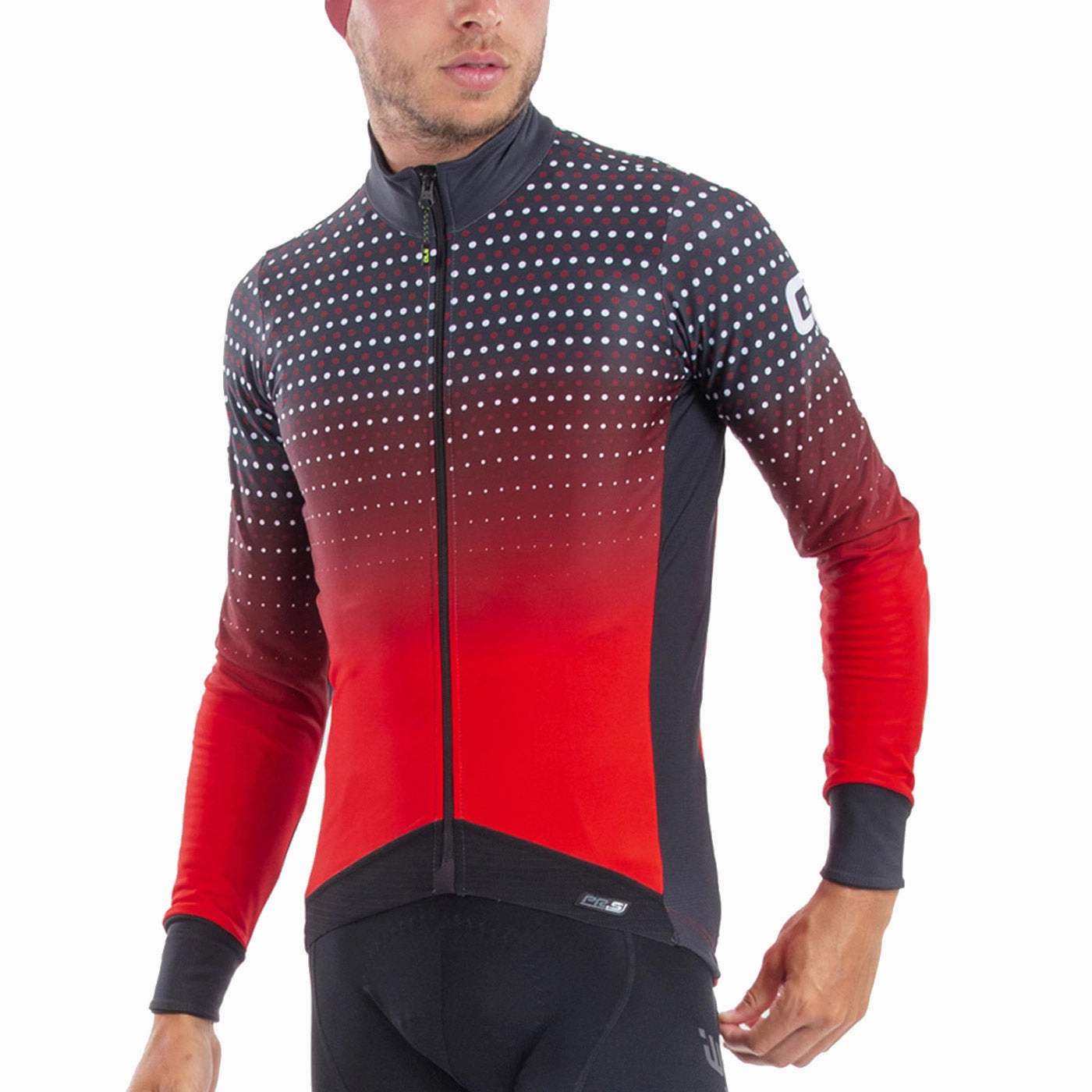 Ale PRS Bullet long sleeve jersey - Red