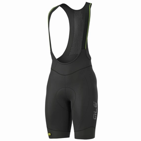 Ale R-EV1 Clima Winter thermal bib shorts - Black