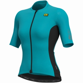 Ale R-EV1 Race women jersey - Light blue