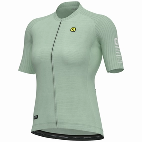 Ale R-EV1 Silver Cooling women jersey - Green