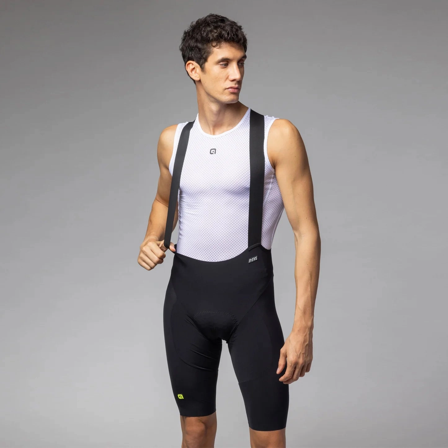 Ale R-EV1 Sprinter bib short - Black