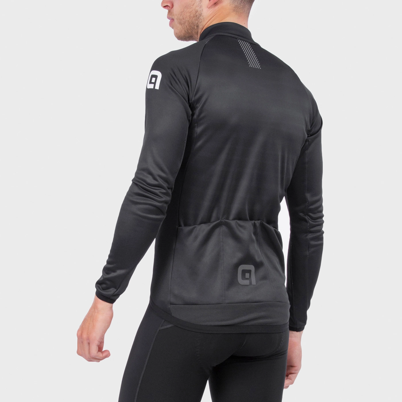 Ale R-EV1 Thermal long sleeve jersey - Black