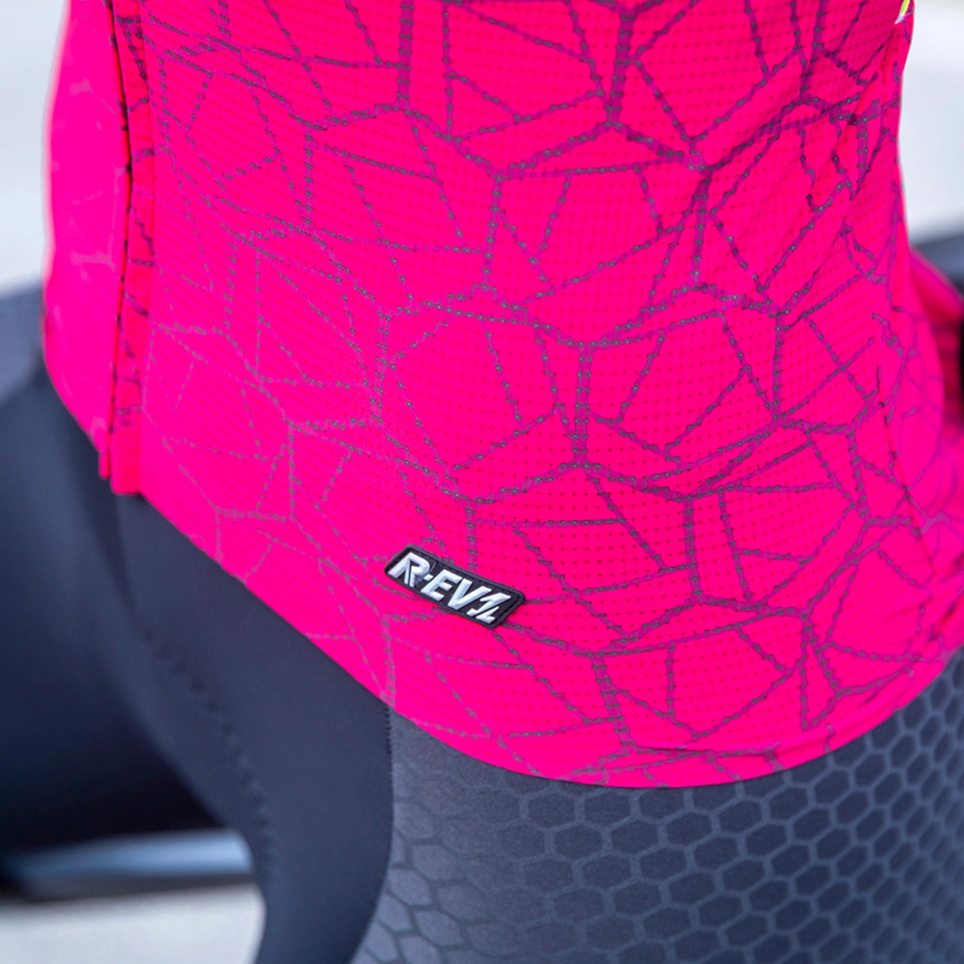 Ale R-EV1 Velocity women jersey - Burgundy 