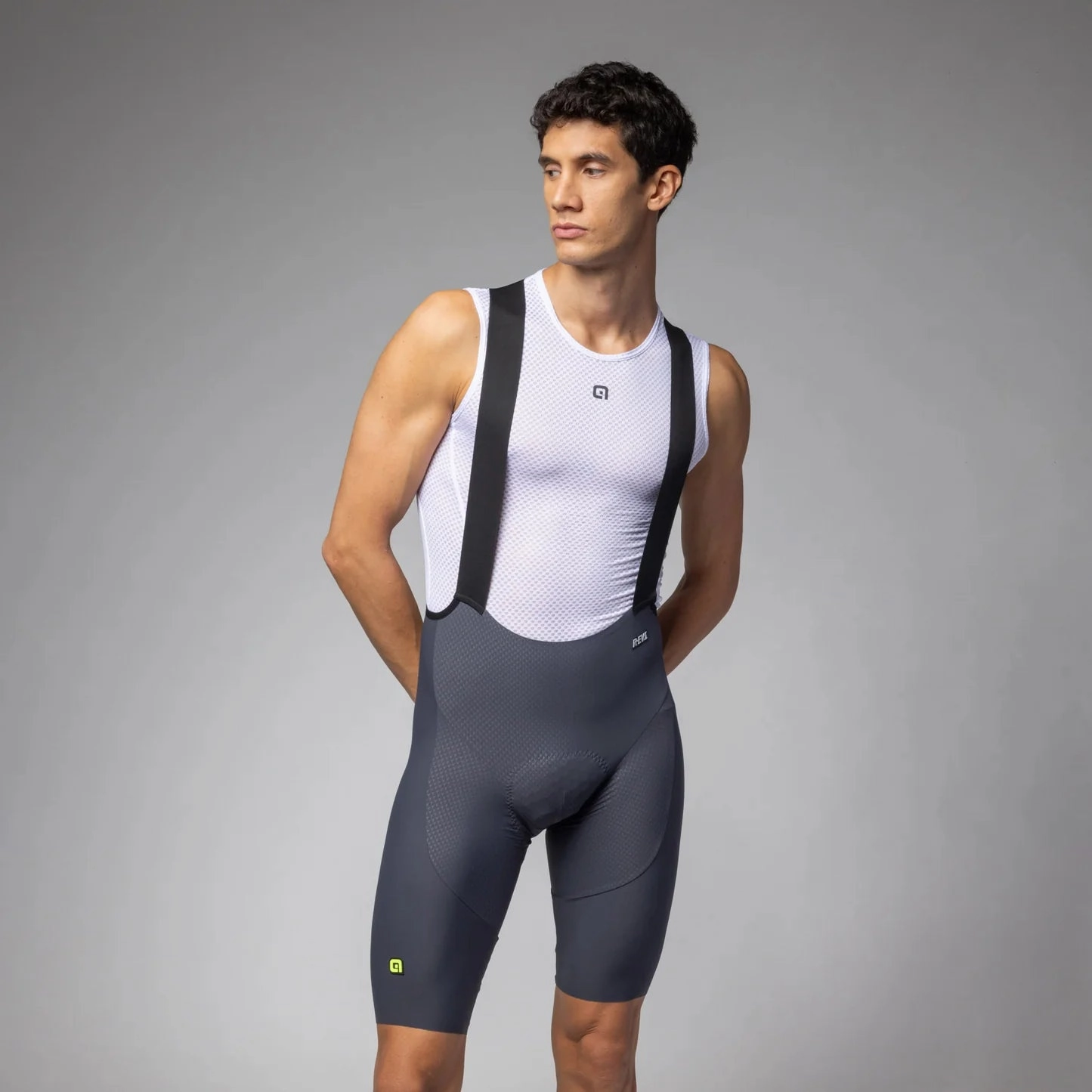 Ale R-EV1 Voltage bib short - Grey