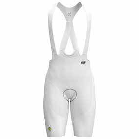 Ale R-EV1 Voltage bib shorts - White
