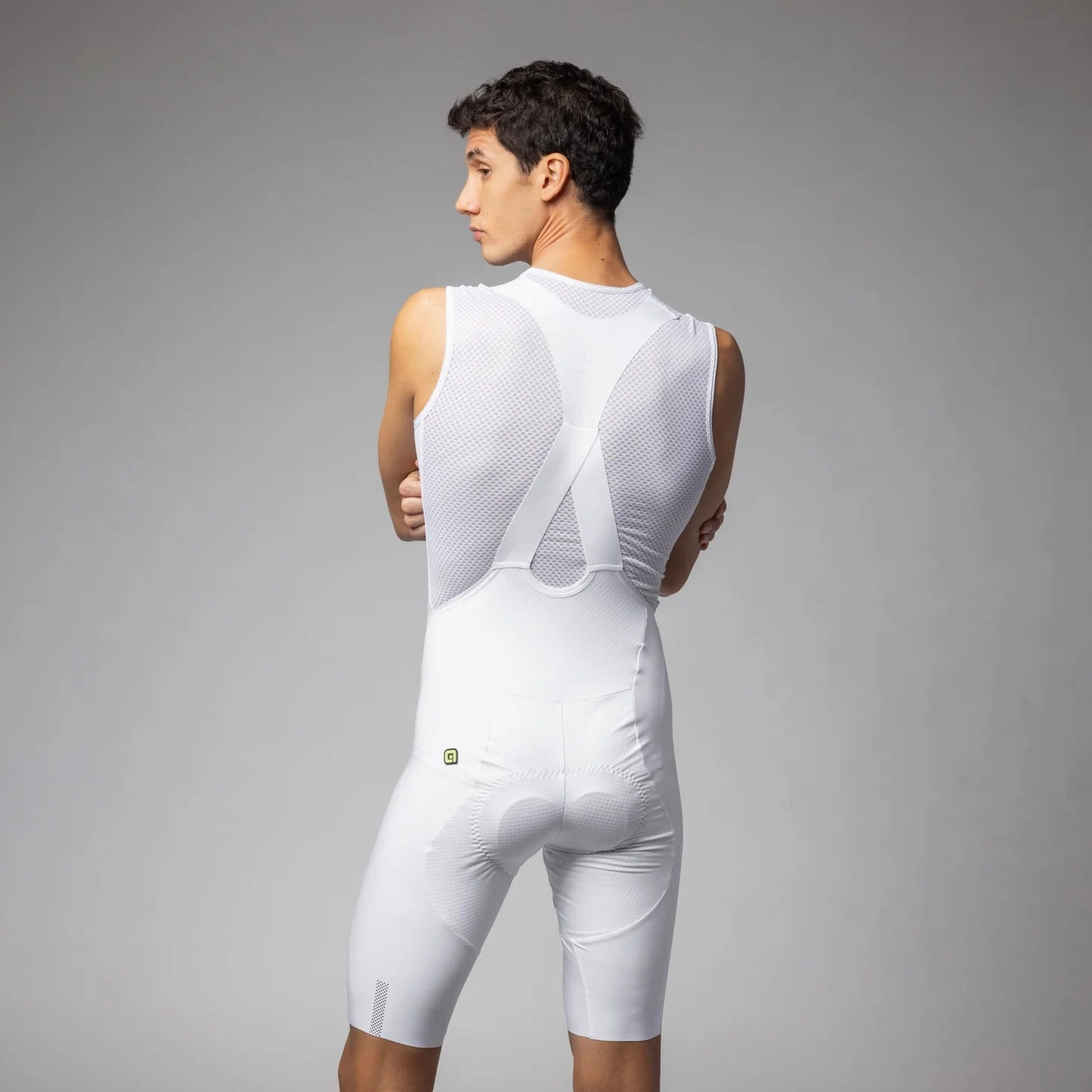 Ale R-EV1 Voltage bib shorts - White
