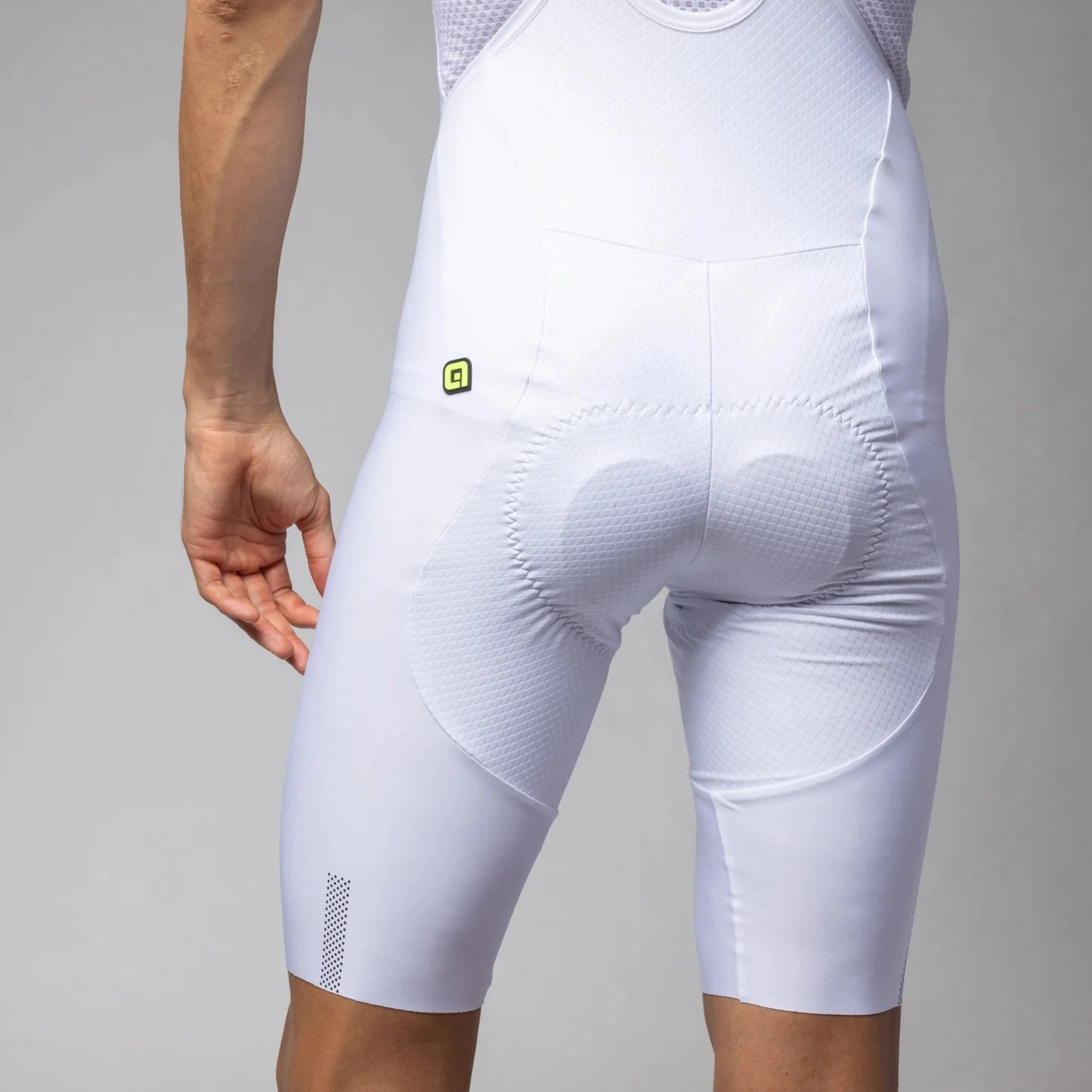 Ale R-EV1 Voltage bib shorts - White
