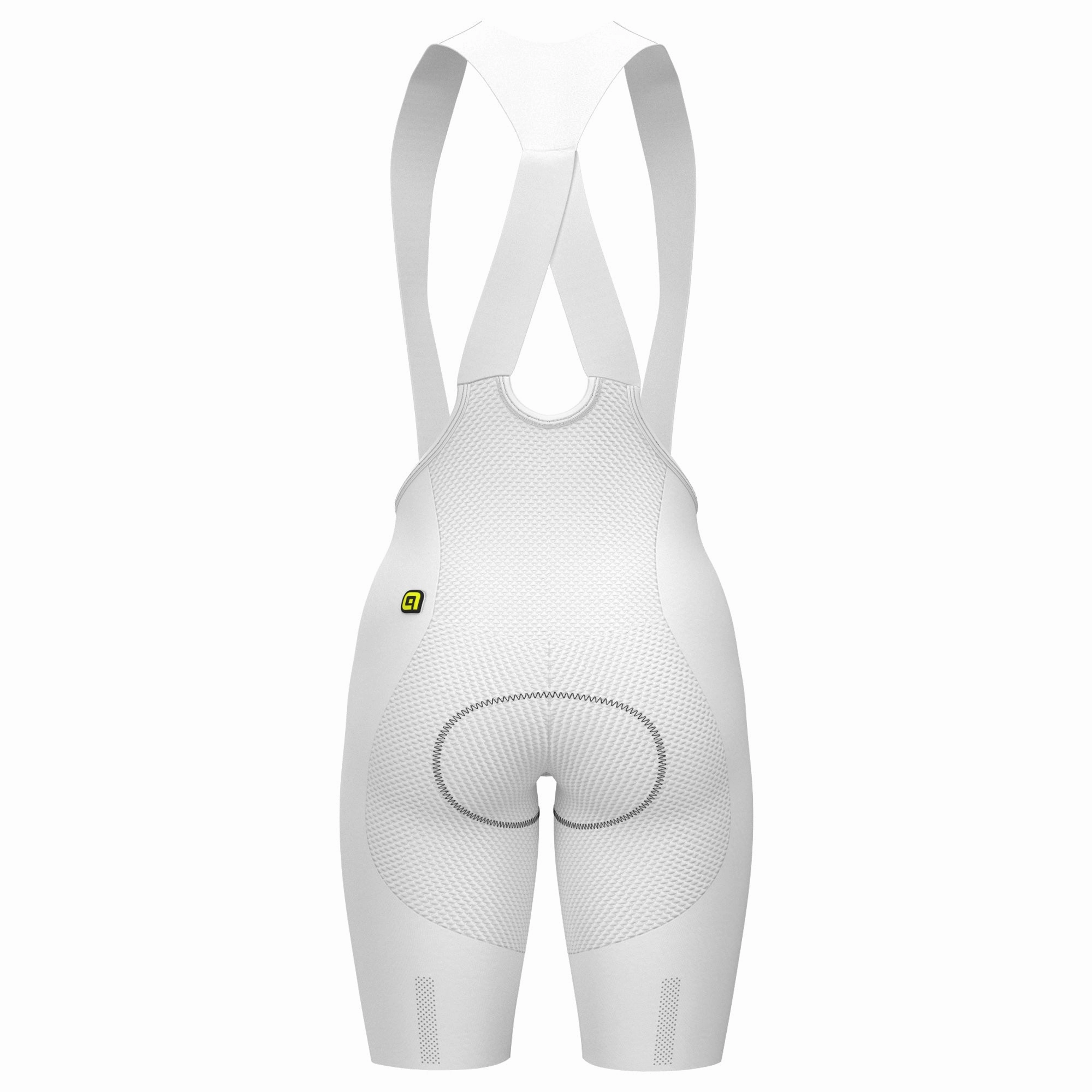Ale R-EV1 Voltage women bib shorts - White