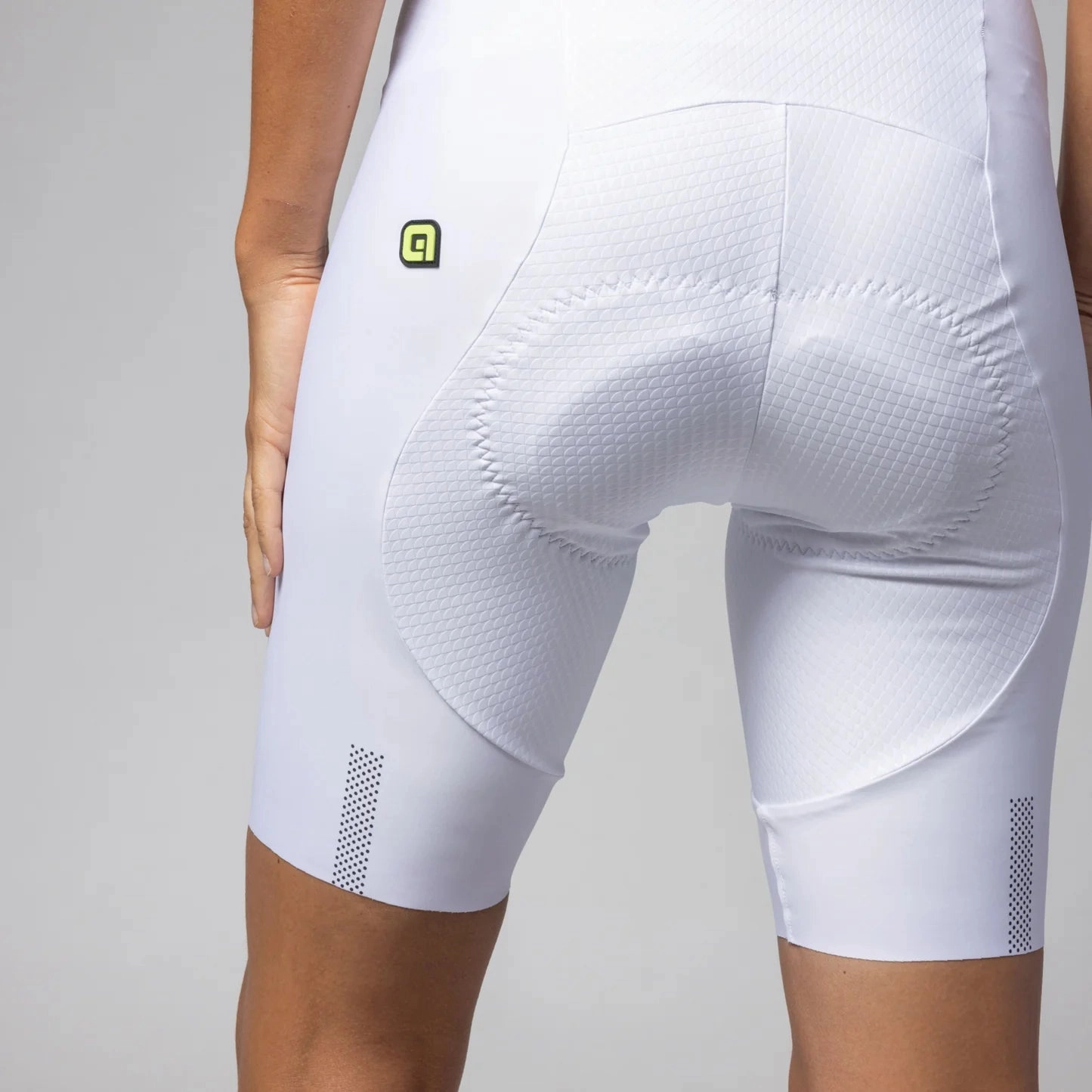 Ale R-EV1 Voltage women bib shorts - White