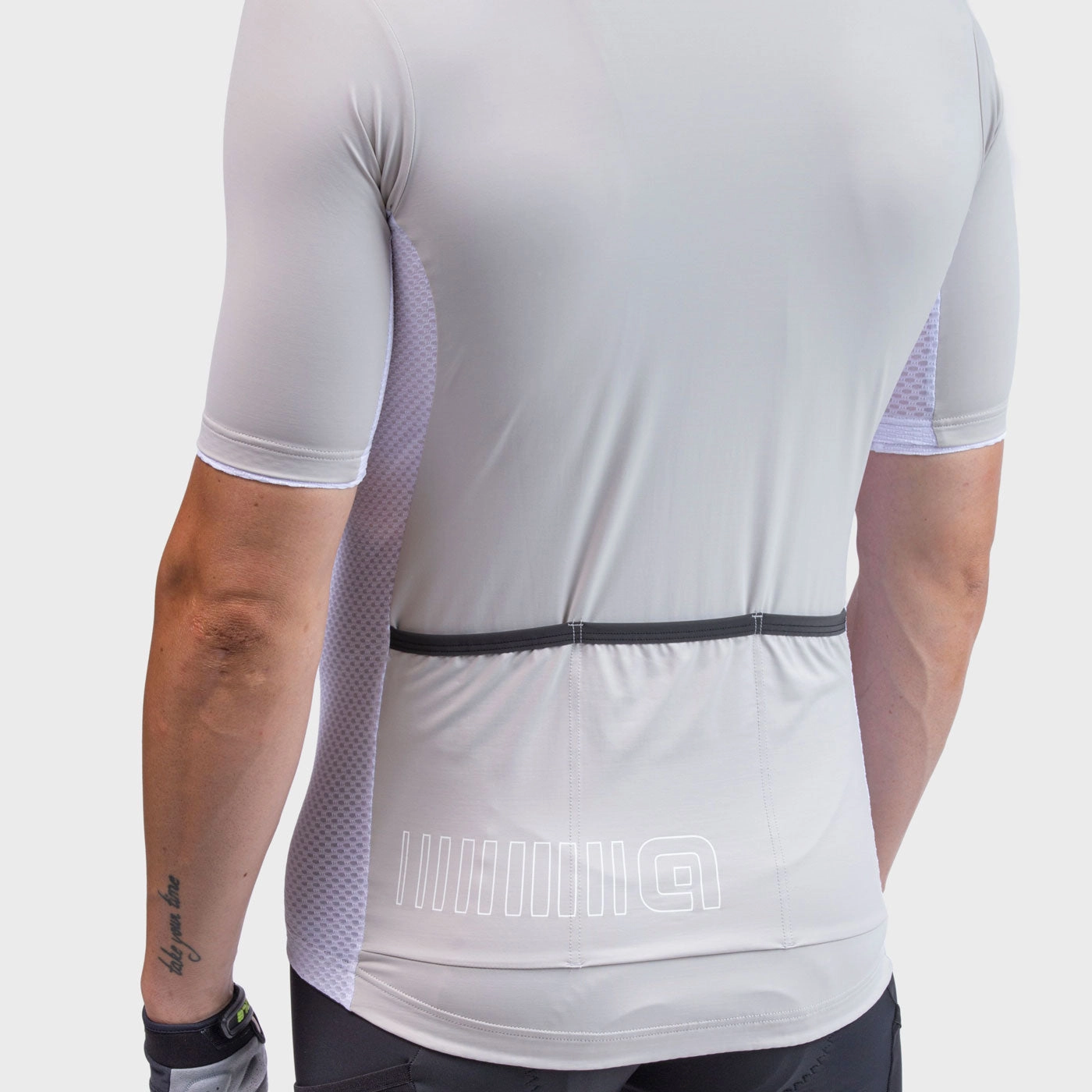 Ale Solid Color Block jersey - Grey