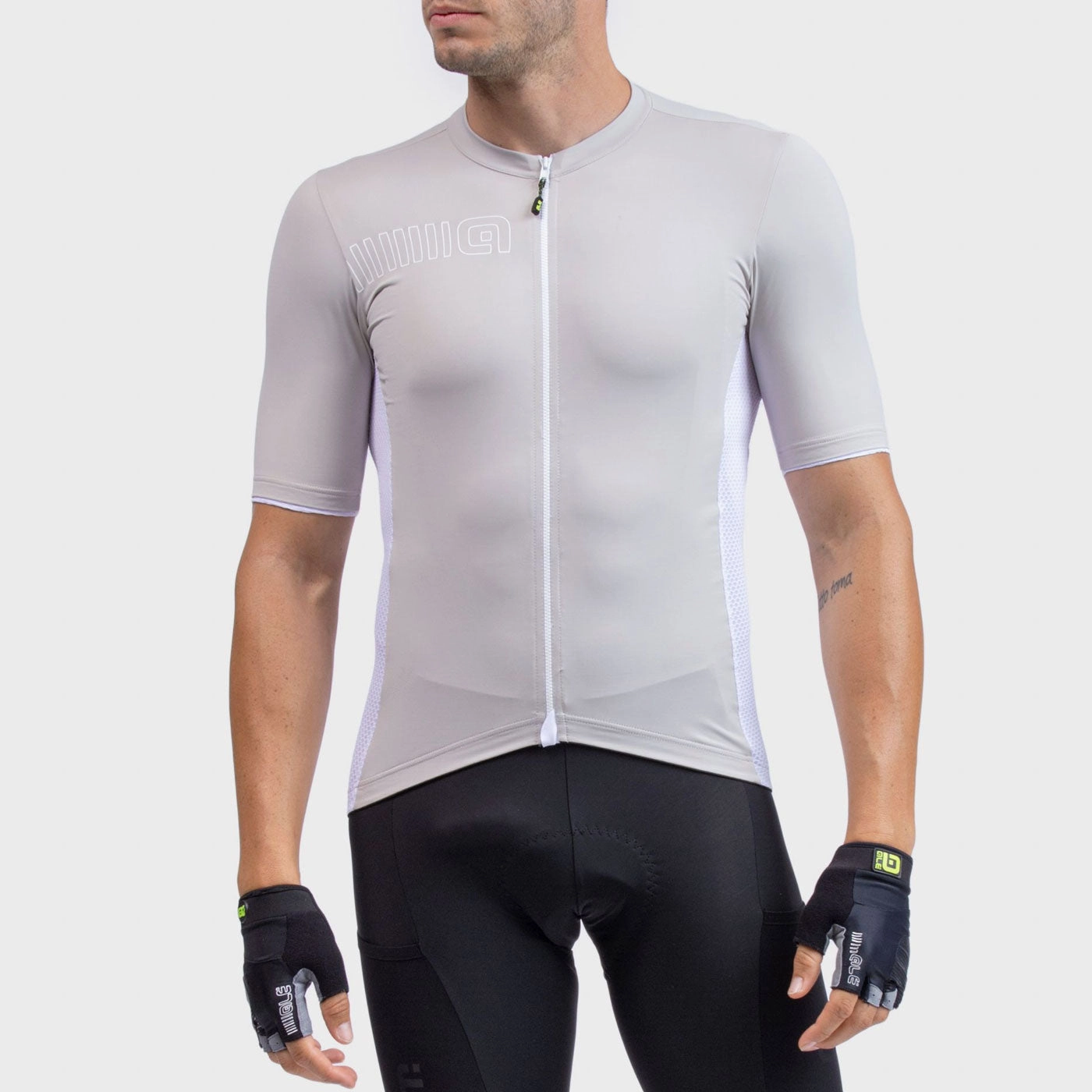 Ale Solid Color Block jersey - Grey