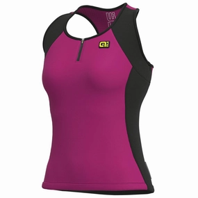Ale Solid Color Block woman top - Violet