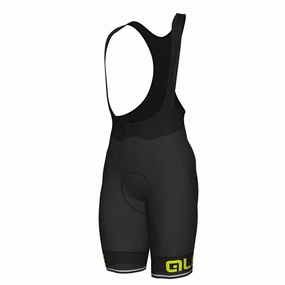 Ale Solid Corsa bib shorts - Yellow