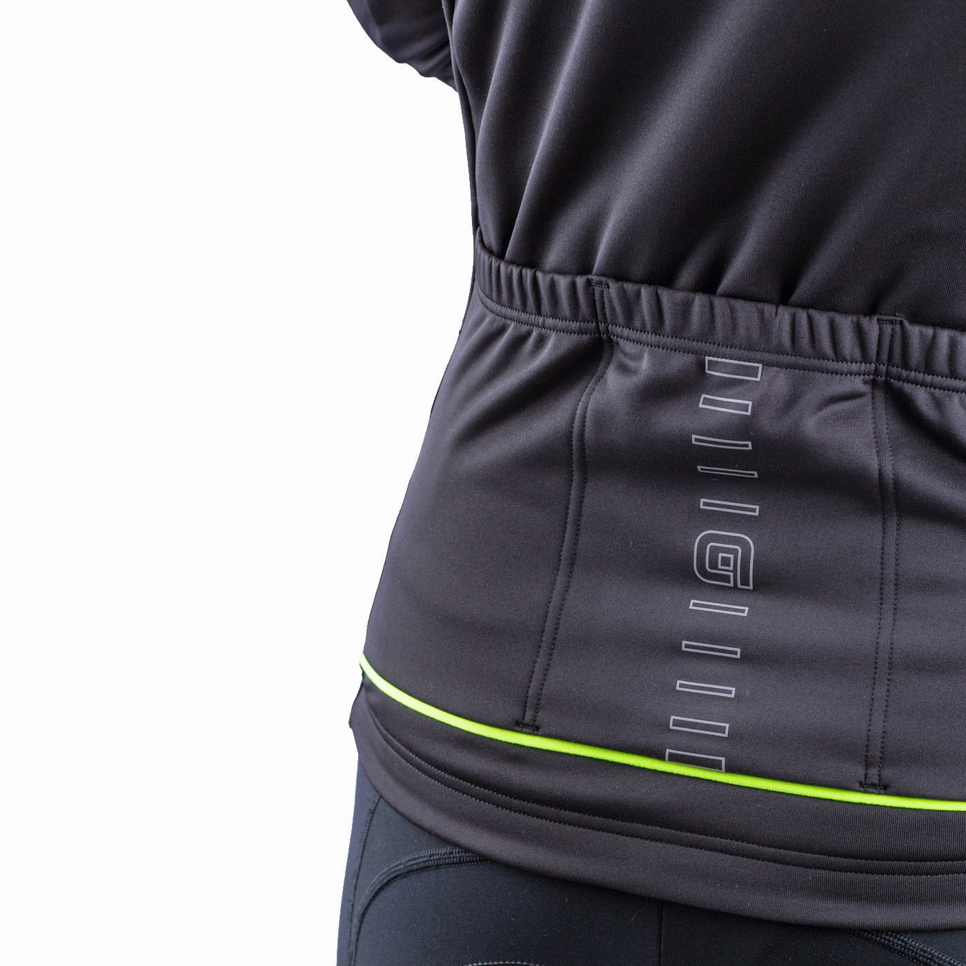 Ale Solid Fondo woman long sleeve jersey - Black