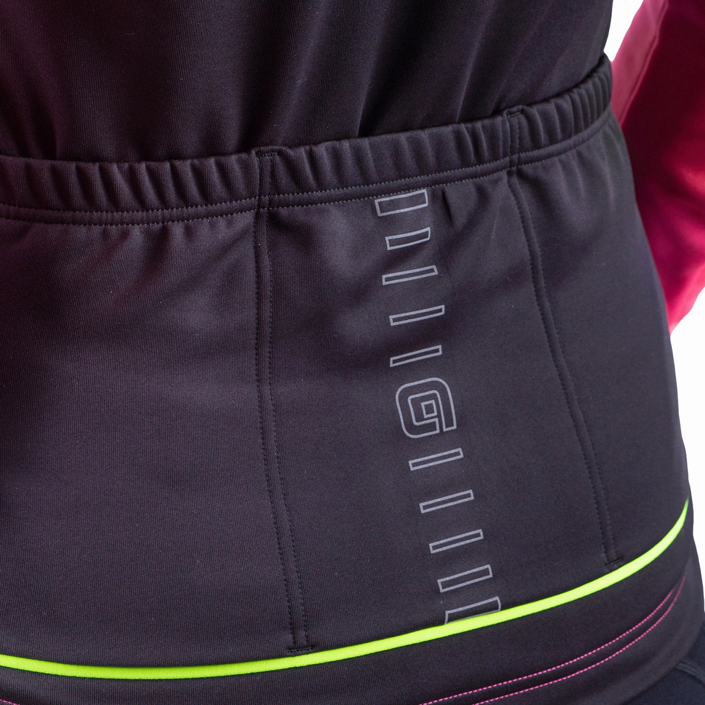 Ale Solid Fondo woman long sleeve jersey - Pink