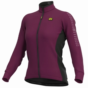 Ale Solid Fondo woman long sleeve jersey - Violet