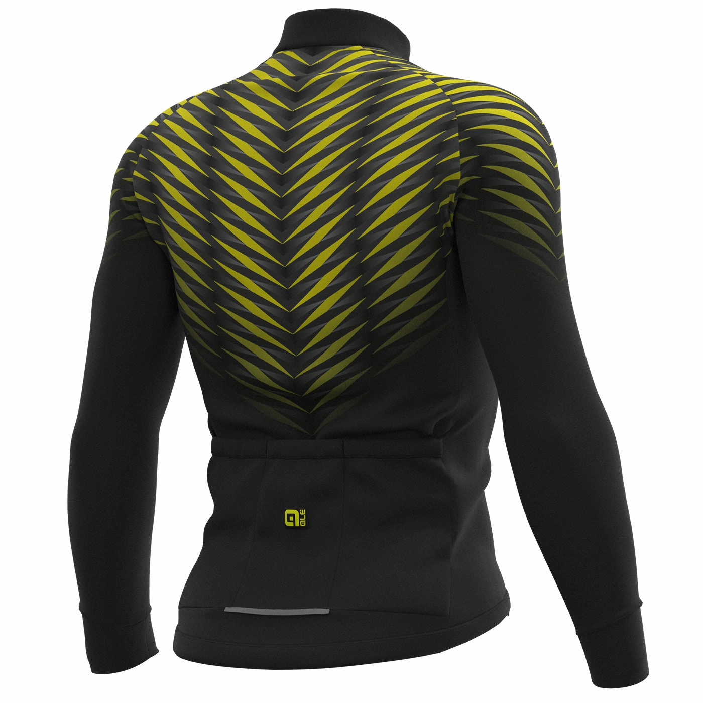 Ale Solid Thorn long sleeve jersey - Black yellow