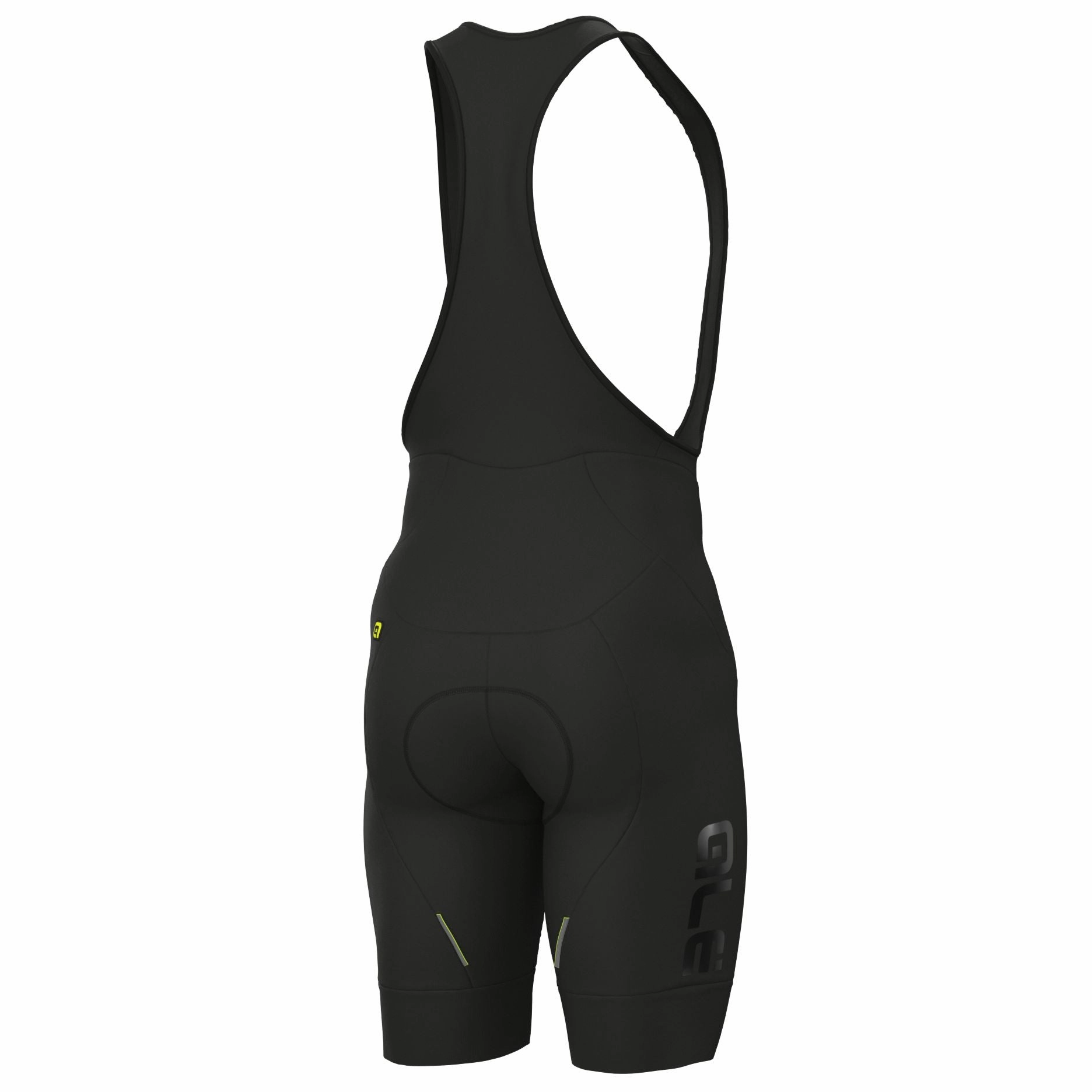 Ale Solid Winter thermal bib shorts - Black