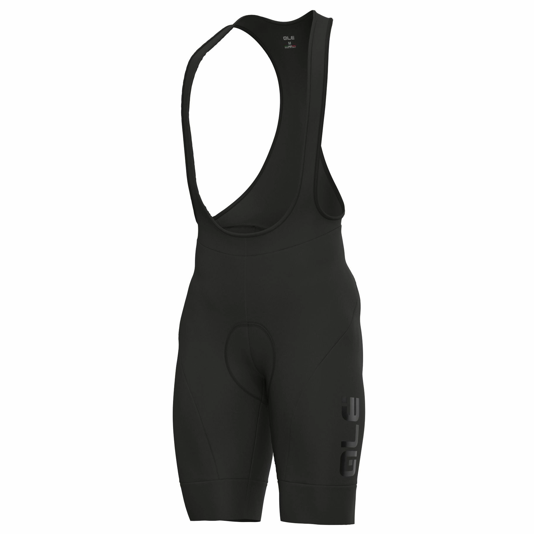Ale Solid Winter thermal bib shorts - Black