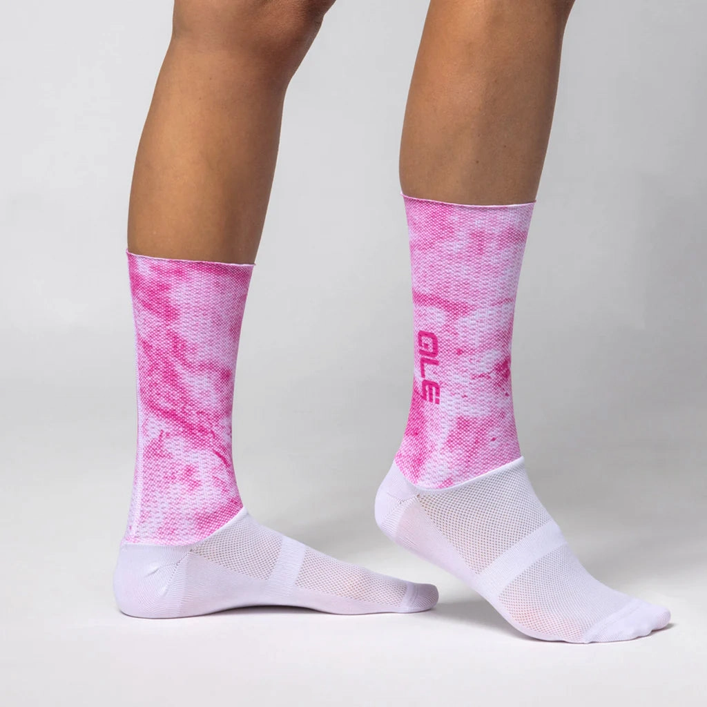 Ale Typhoon socks - Fuchsia