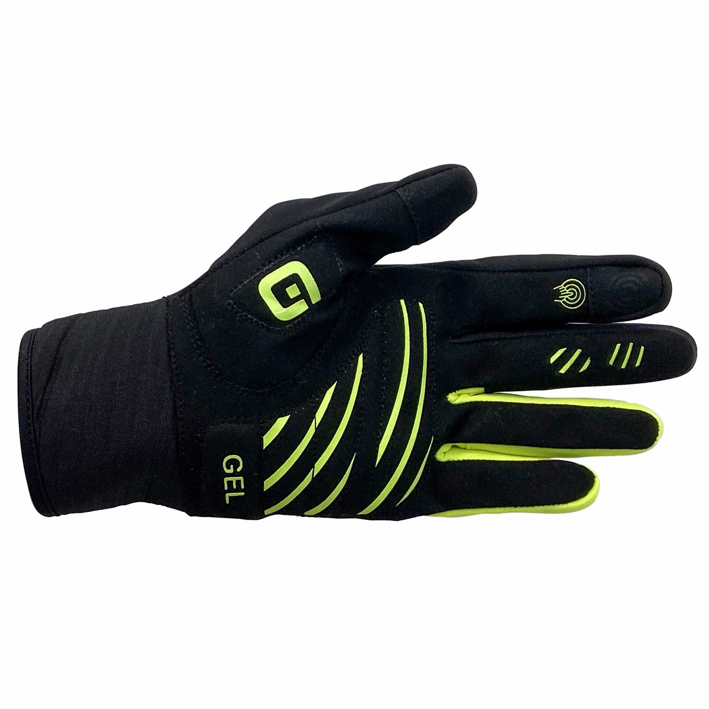 Ale Wind Protection glove - Black yellow
