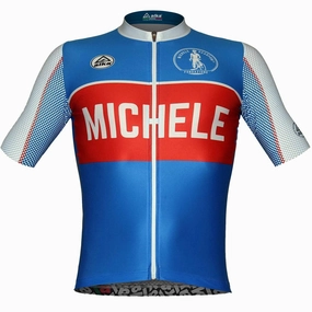 Alka Michele Scarponi Reflex jersey - Blue