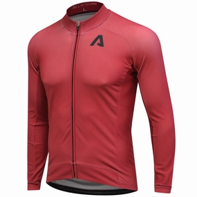 All4cycling Idro long sleeves jersey - Bordeaux