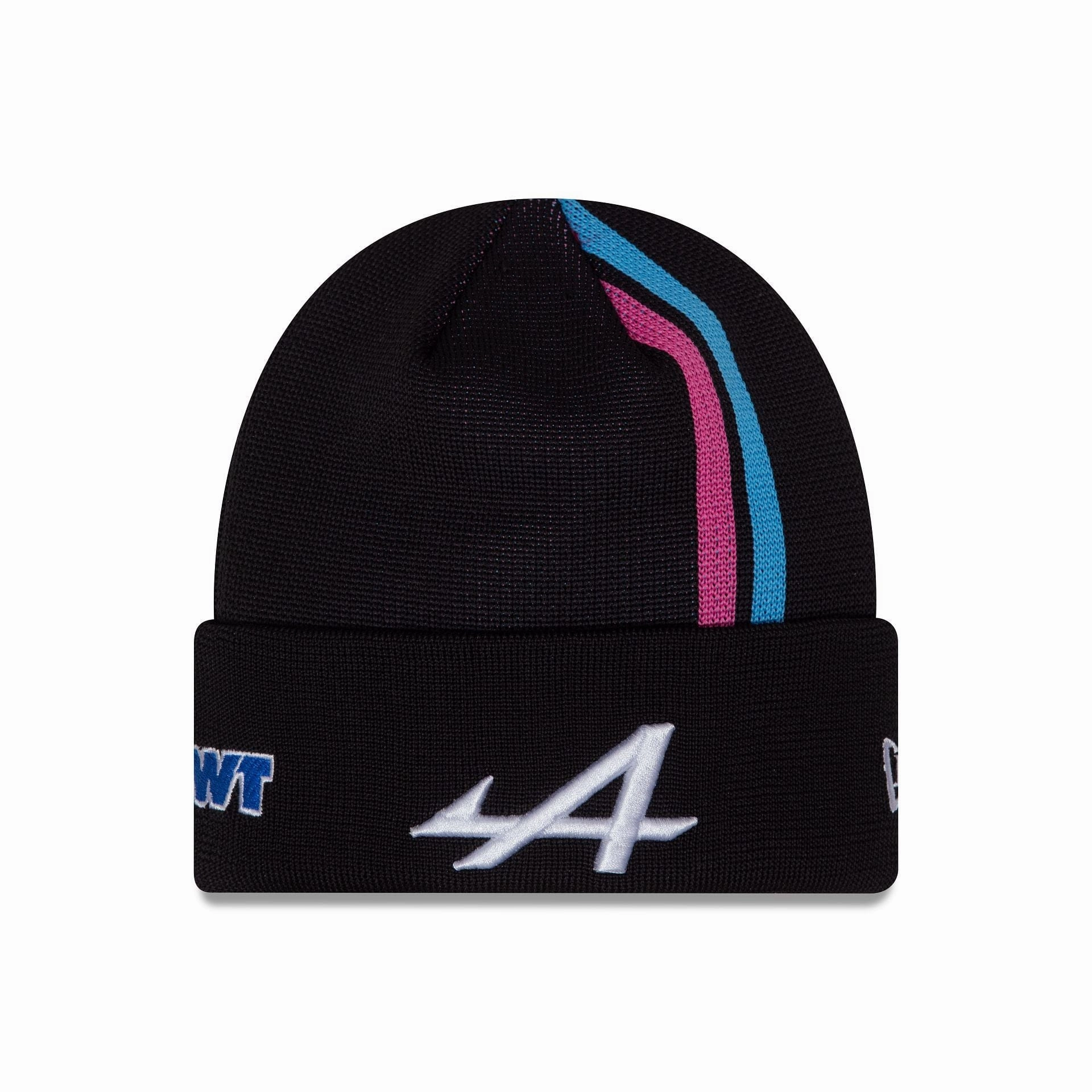 Alpine Racing Youth Black Stripe Cuff Knit Beanie Hat Today Only Steal Biggest Savings Now