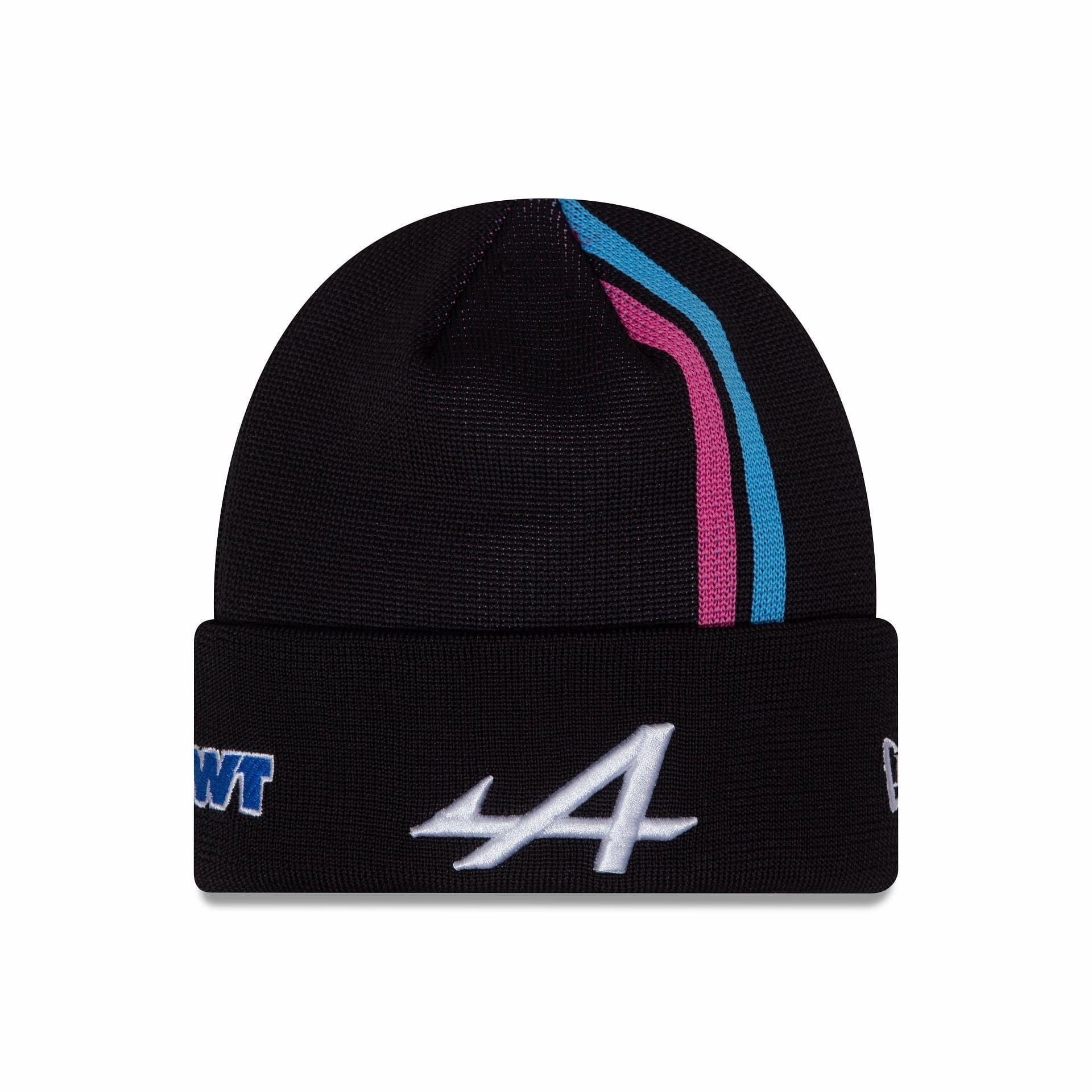 Alpine Racing Youth Black Stripe Cuff Knit Beanie Hat Today Only Steal Biggest Savings Now