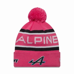 Alpine Racing Youth Replica Pierre Gasly Pink Cuff Knit Beanie Hat Clearance Steal Today