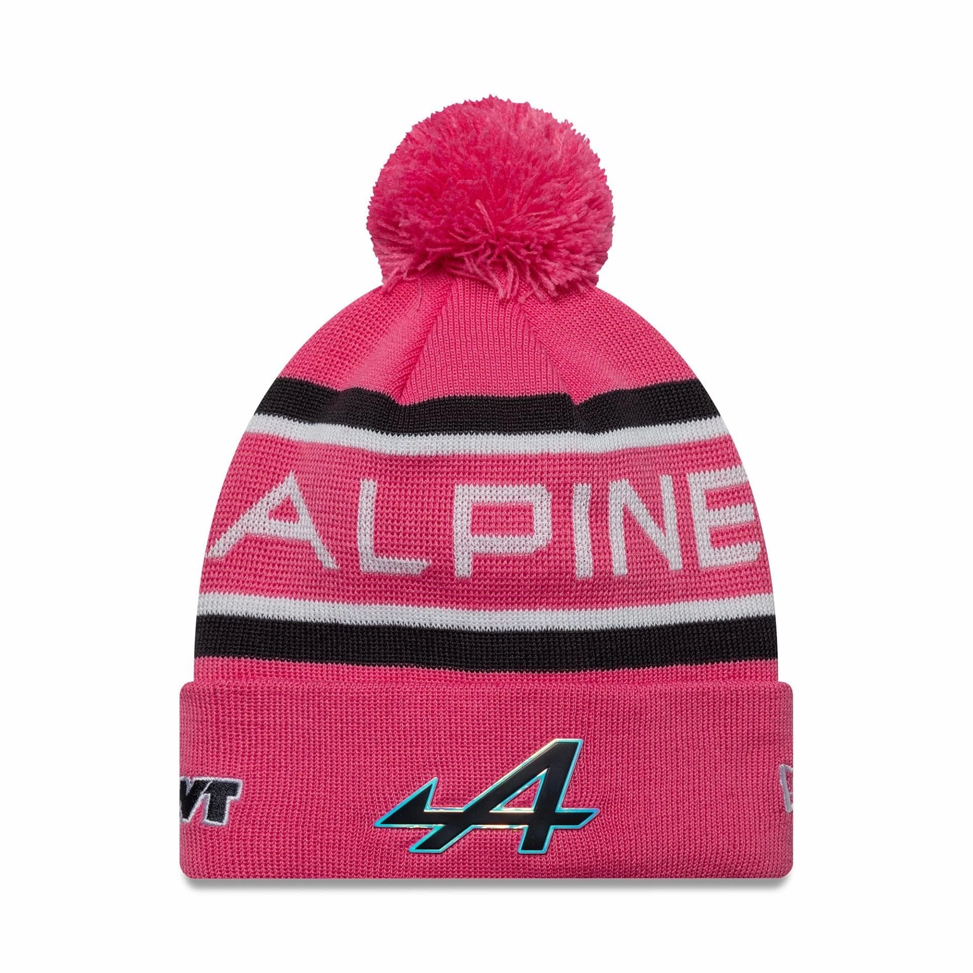 Alpine Racing Youth Replica Pierre Gasly Pink Cuff Knit Beanie Hat Clearance Steal Today
