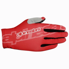 Alpinestar F-Lite Glove - Red White