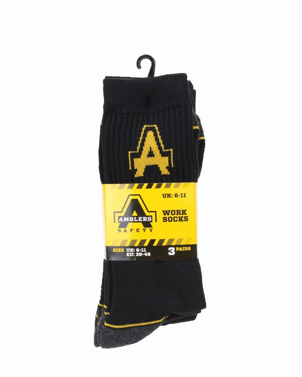 Amblers Safety Amblers Heavy Duty Work Socks 3 Pack Instant Savings Deal Shop Now Save