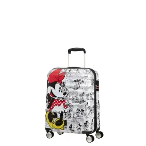 American Tourister Disney Wavebreaker Carry-On Spinner Luggage - Minnie Comics White Save Big Today Clearance Blowout