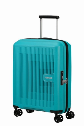 Special Price Today Steal Todays Offer American Tourister Aerostep Expandable 55Cm Cabin Spinner | Turquoise Tonic