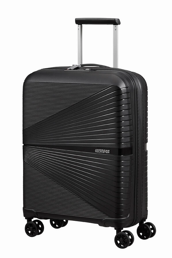 Trending Today Steal Special Deals Online American Tourister Airconic 55Cm Cabin Spinner | Onyx Black