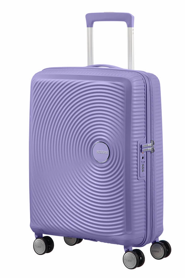 American Tourister Soundbox 55Cm Cabin Spinner - Expandable | Lavender Limited Time Sale