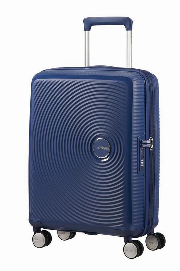 American Tourister Soundbox 55Cm Cabin Spinner - Expandable | Midnight Navy Dont Miss This Steal Clearance Event Alert