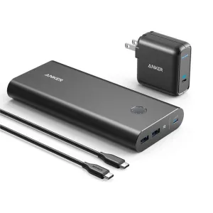 Grab Todays Deal Anker Powercore  26800Mah Pd 45W With 60W Pd Charger   Charger Powerport Iii Mini Black