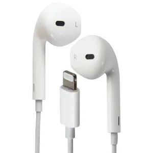 Apple Earpods With Lightning 8-Pin Connector With Microphone - White (Mmtn2Am/A) Shop the Best Deals