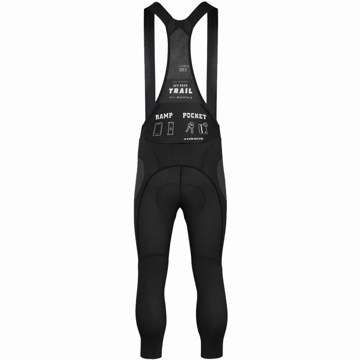 Assos Trail Liner bib knickers - Black
