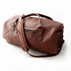 Exclusive Online Discount Clearance Steal Today Bark And Mill Barrel Bag | Chocolate