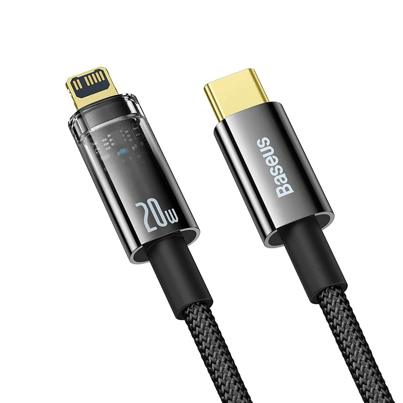 Trending Offer Today Hot Item Clearance Baseus Explorer Series Usb Type C - Lightning Cable 20W  (Cats000001)